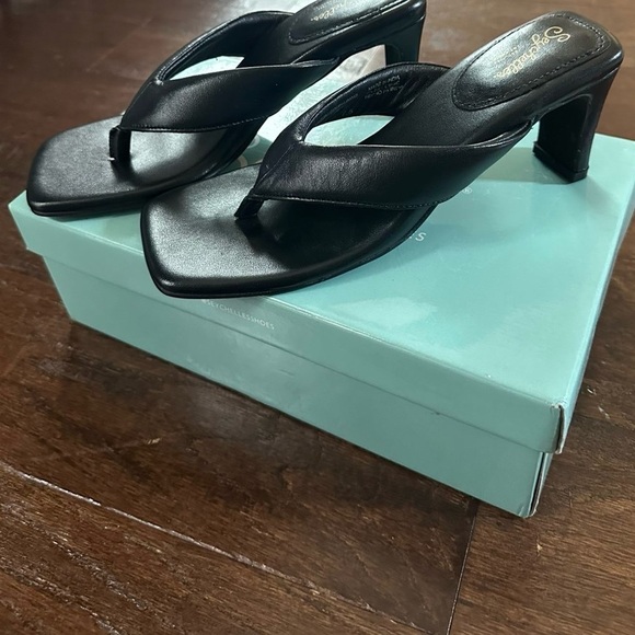 Seychelles EGO Black Leather Sandals – Women’s Size 7.5, Brand New, Retail $109 - Picture 8 of 13